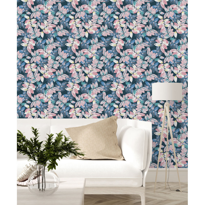 Floral Tile, 18.75" L x 25" W, Vinyl