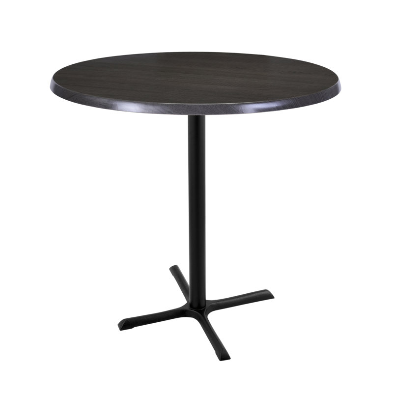Tabouret de bar Holland, hauteur de 42 po, intérieur / extérieur, Anthracite, L 36 po x l 36 po