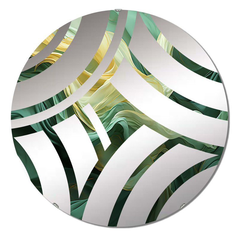 Miroir décoratif Garri, 23,6 po x 23,6 po