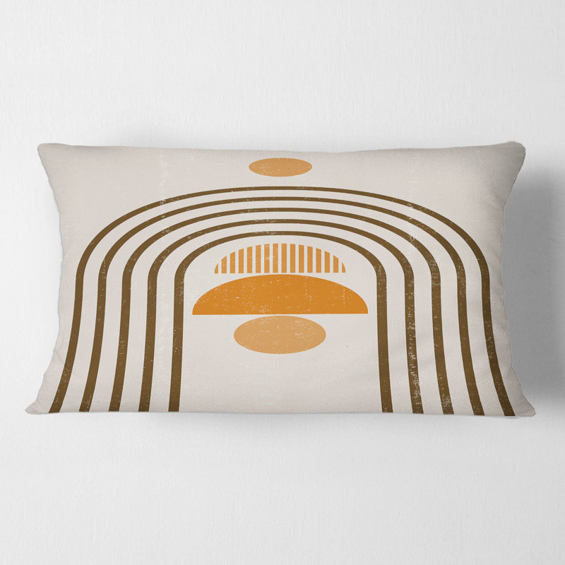 Housse de coussin rectangulaire et insert Sun and Moon