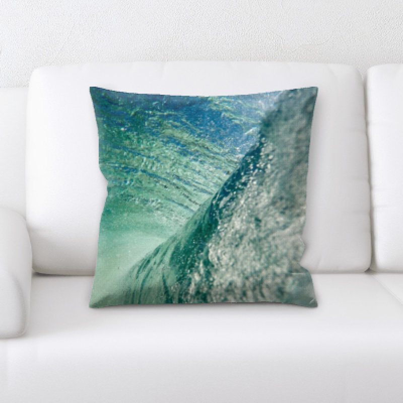 Housse et insert de coussin carré Dodge The Great Sea