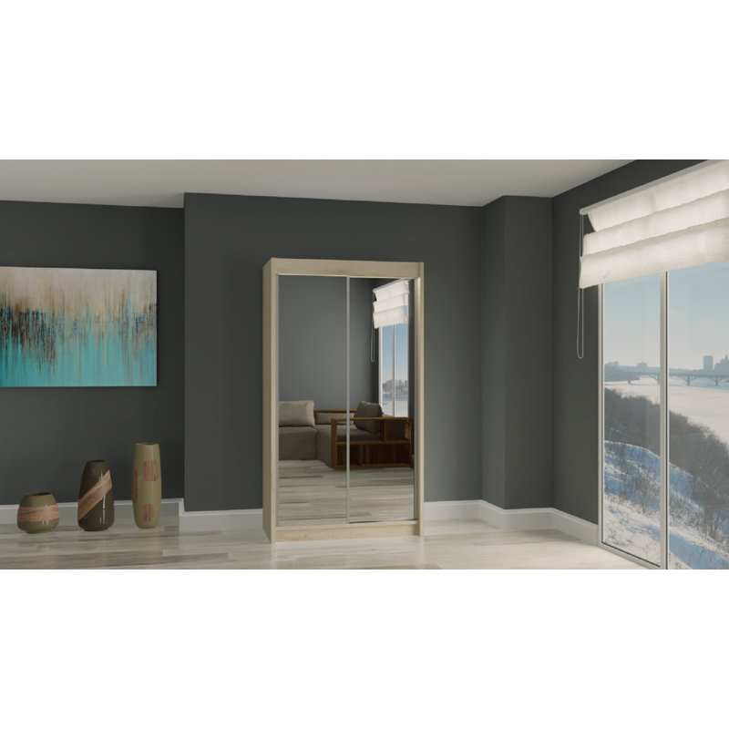 Hansine 2 Door Wardrobe, Sonoma