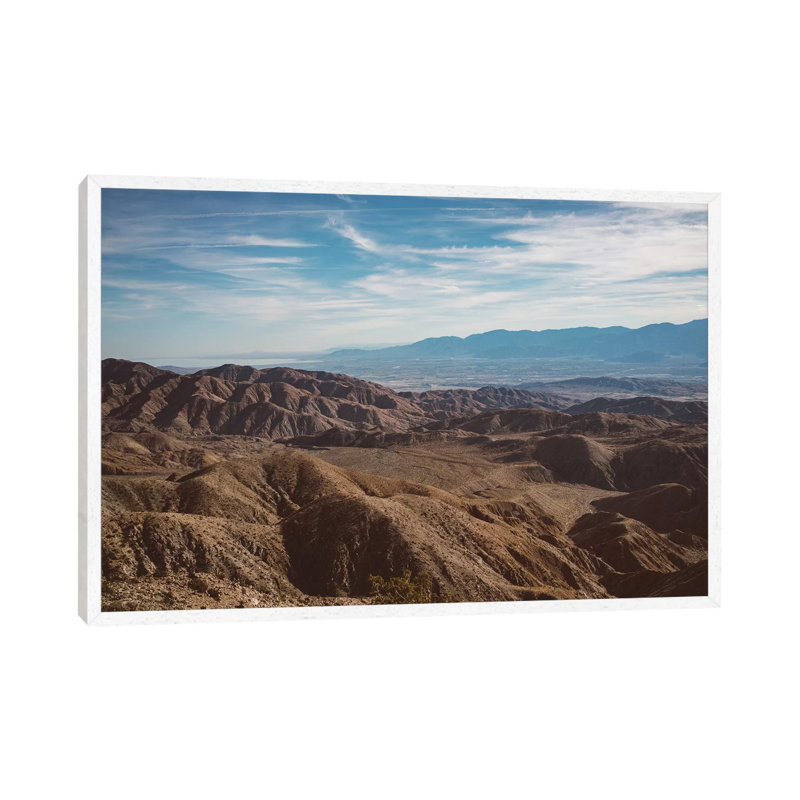 Joshua Tree National Park XXVIII by Bethany Young - Print on Canvas, 66.04cm H x 101.6cm W x 3.81cm D, White Framed