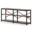 Table de canapé rustique de style campagnard (table basse incluse)