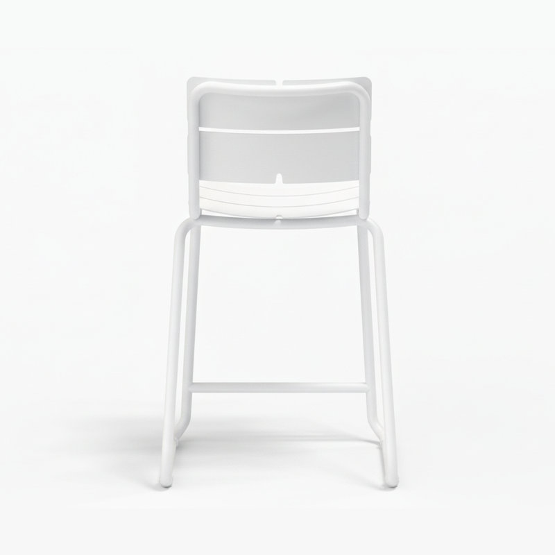 Corail Counter Stool Armless, White