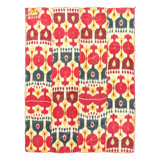 Artistic Antique Silk Uzbek Ikat 19th Century Embroidery 5'2"x 7'