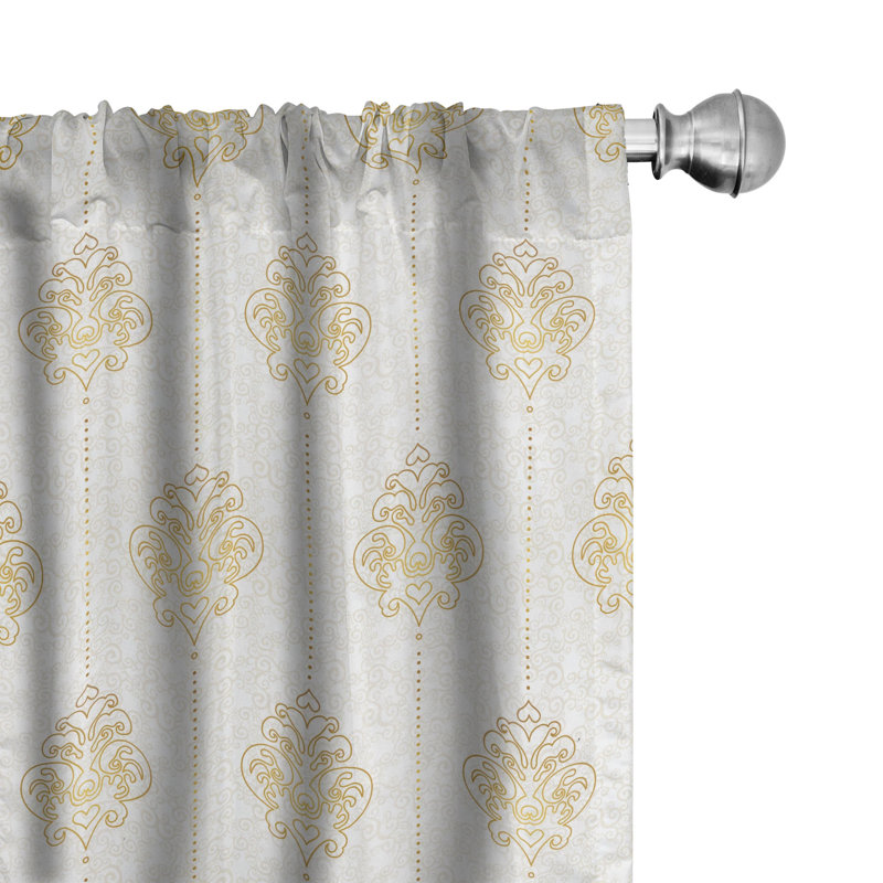 Semi Sheer Sliding Panel Pair, 28" x 95"