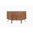 Fan Shape Reclaimed Wood Corner Media Table for Living Room Wise Use Your Space