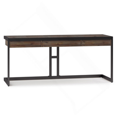 Large Desk - Rustic Natural Aged Brown