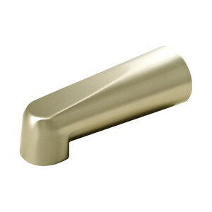 Bec de baignoire 6-1 / 8 "- très long, Nickel brossé