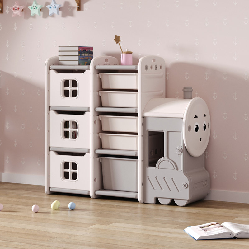 Iuli Zoomie Kids Toy Organiser with Bins