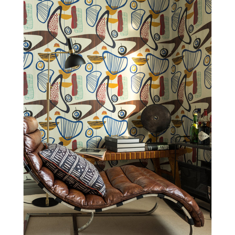 Revival (Mid Century Modern) Abstract Wallpaper Roll