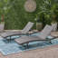CHAISE EN PE WICKER-733117810