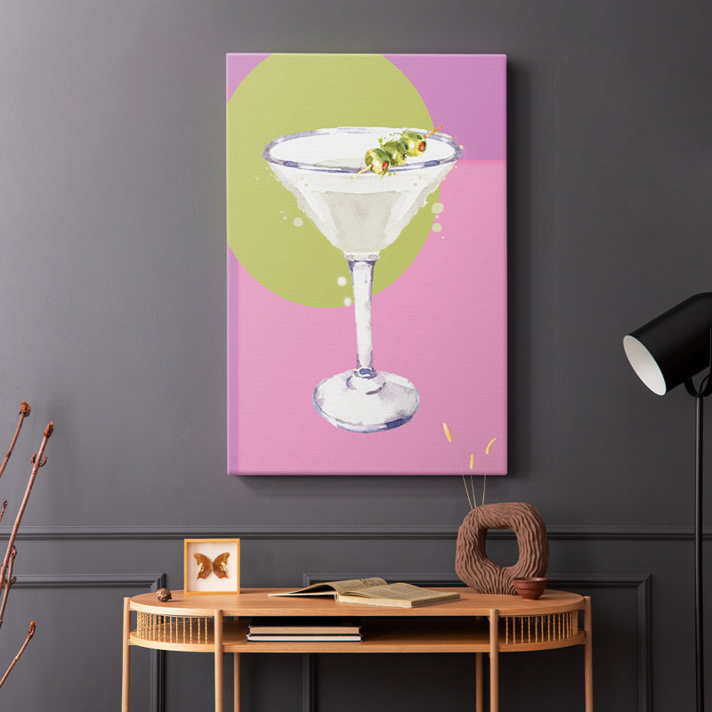 Martini -Gallery Wrapped Cavas, 60" H x 40" W