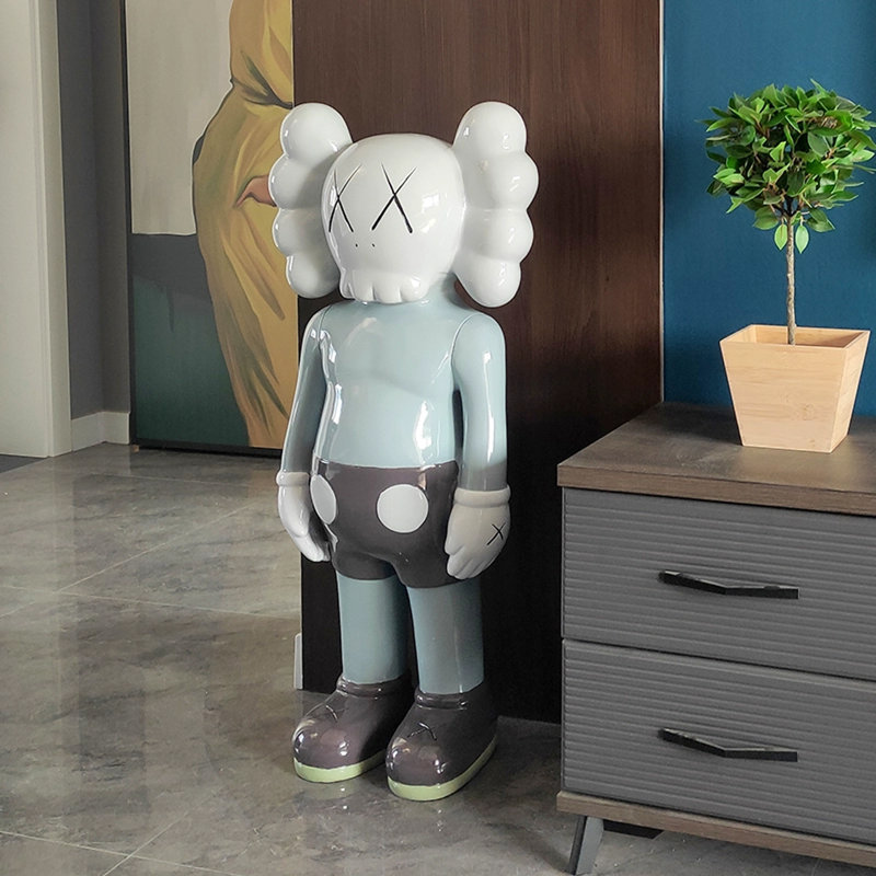 Tirelire surdimensionnée en résine - décor minimaliste moderne