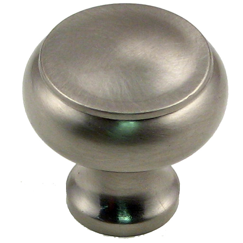 Poignée champignon de diamètre 1 1/4 po, Bronze huilé, 1.5"