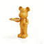 Figurine en résine et plateau en métal pour le rangement et la décoration de l'ours mignon