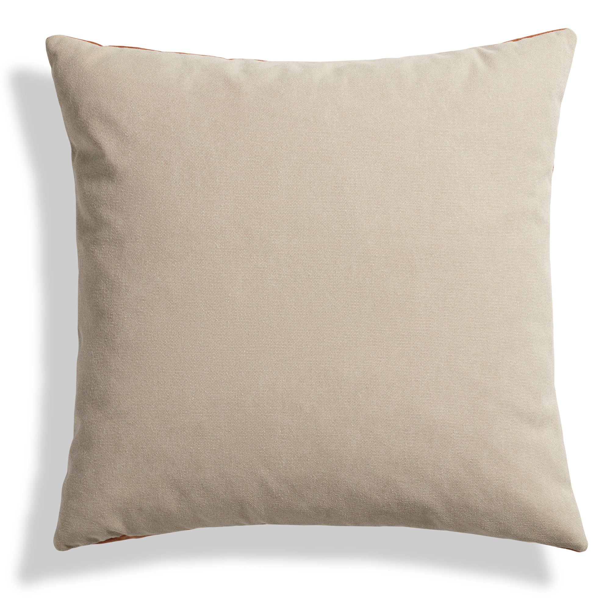 Signal Throw Pillow, Square 20", Tomato