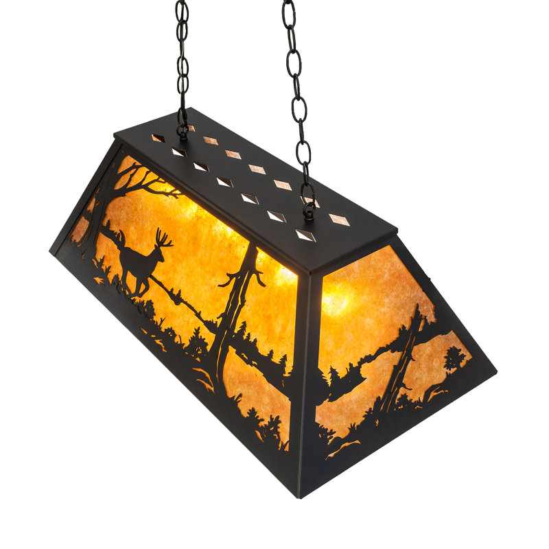 Lockheart 6 - Light Pendant, Textured Black