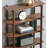 Scandinavian Simple Solid Wood Floor-To-Ceiling Bookshelves-407523995
