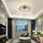 19.68" - Dimmable Led Crystal Ceiling Fan With Led Lights-565190401
