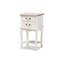 Table de chevet 2 tiroirs Caden