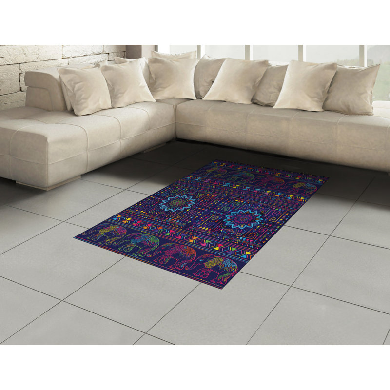 Clair Southwestern Hand Woven Area Rug, Rectangle 120 x 180cm