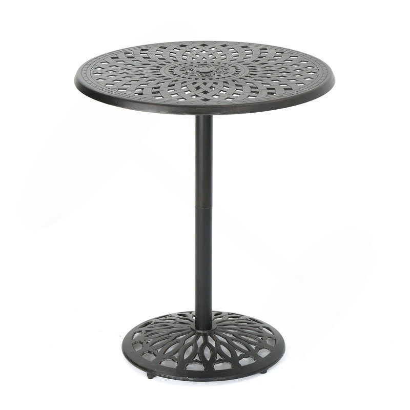Cast Aluminium 35'' ROUND BAR TABLE