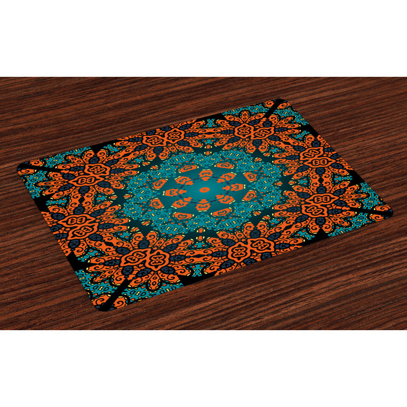 Mcconville Psychedelic Boho Hippie Placemat