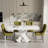 47.24''-63'' Extendable Dining Room Table Set-225797353-225797352-225797356