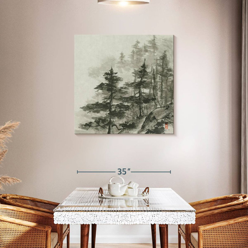 Harnek Sumi Treetops, 36" H x 36" W