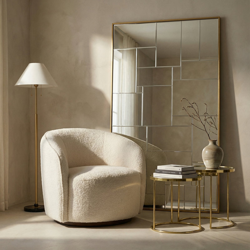 Delphine Floor Mirror