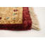 Tapis zone en laine rouge/brune 8 pi x 10 pi 2 po one-of-kind à la main-noué la 2010 pako Arabelle