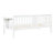 White Twin Daybed with Drop-down Table