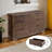 Jahree 47.24" W 6-Drawer Manufactured Wood Dresser-1975266352
