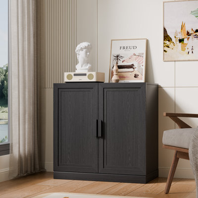 Modern 31" 2-Door Sideboard Storage Cabinet with Adjustable Shelves