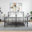 40 cm W Iron Bedside Table-1688440888