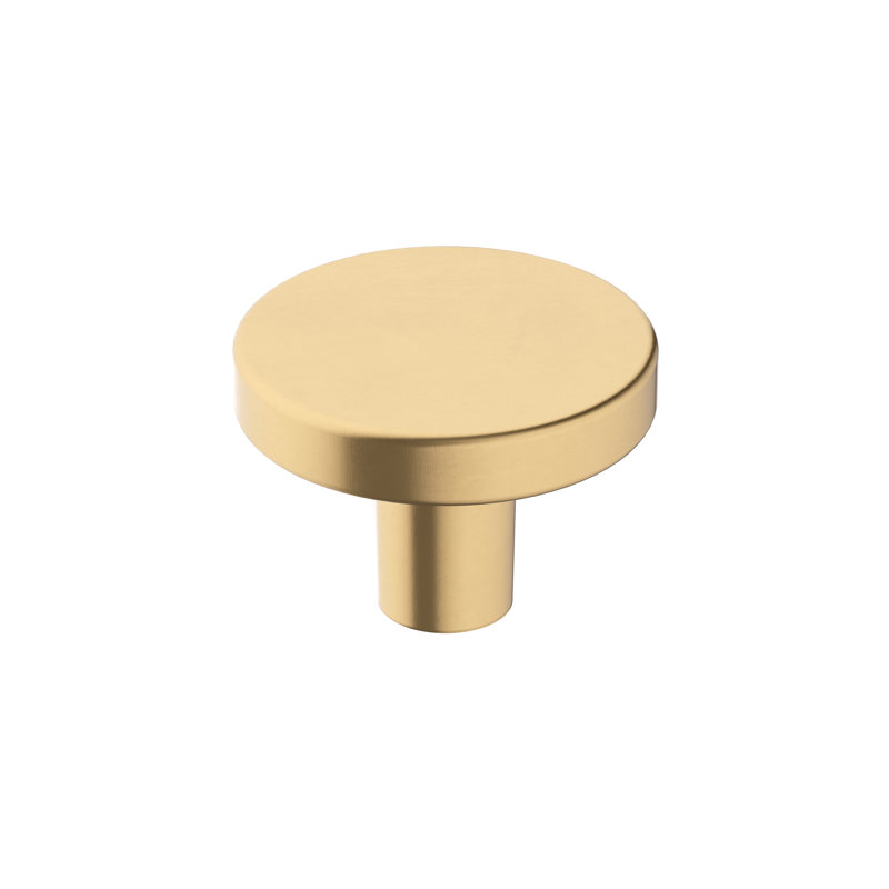Poignée d'armoire bronze champagne Versa 1-3 / 8 pouces (35mm) - paquet de 25, Bronze champagne, 25