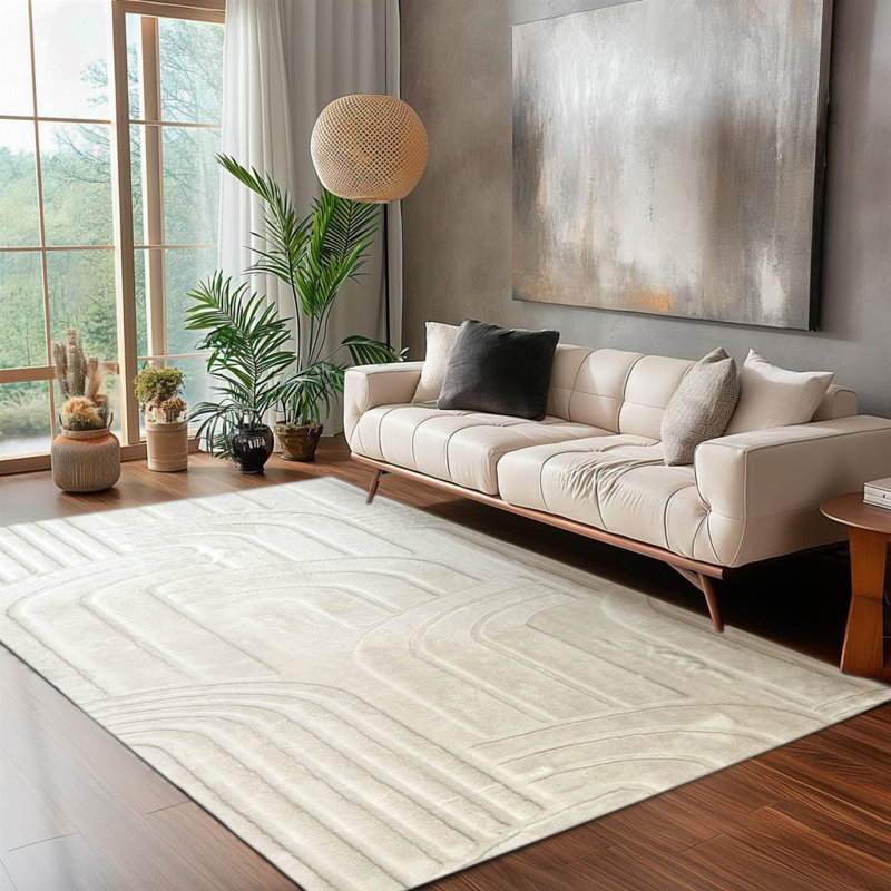 ZUMRUT Oval living room rug, Rectangle 120 x 180 cm