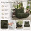 Chaise longue rembourrée en mousse Sherpa de 32,7 po de large avec capitonnage-886873180