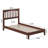 Worreno Mission Low Profile Solid Wood Platform Bed