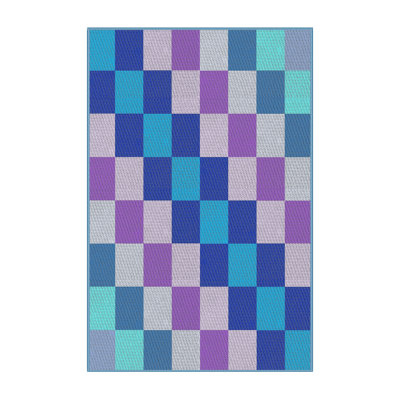 Tapis bleu Knouse