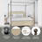 Olague Low Profile Canopy Bed-1602160661-1588065790