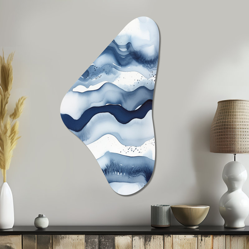 Clydeen - Fractals Boomerang Shape, H 39 po x l 21 po x P 1 po