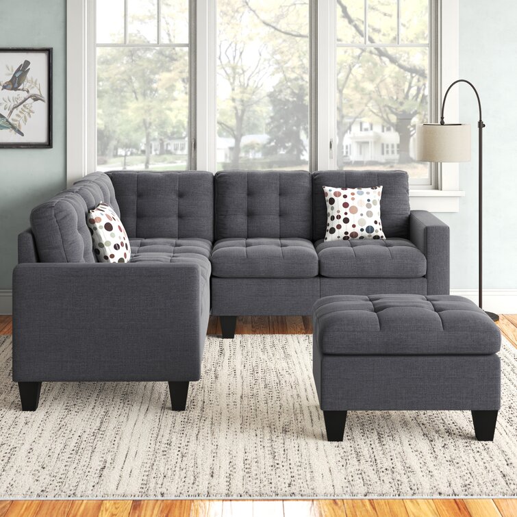4 - Piece Upholstered Sectional