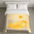 Beige clair, jaune vif
