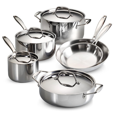 Tramontina Signature Tri-Ply Clad Gourmet 10 Pc Cookware Set