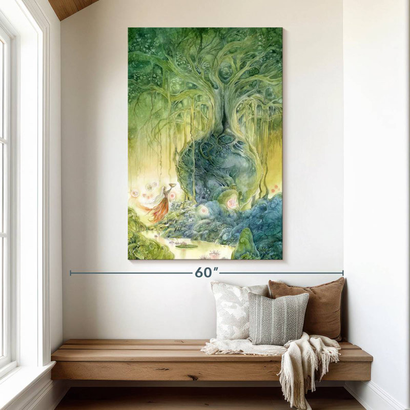 Kelan Banyan, 51" H x 34" W