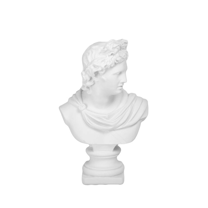 Sculpture tête de résine Leonne