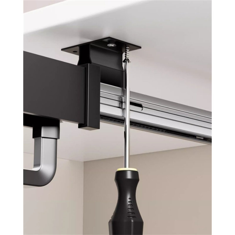 Extendable Trousers Rack With Slide Rail, 3.42" H x 2" W x 18" D
